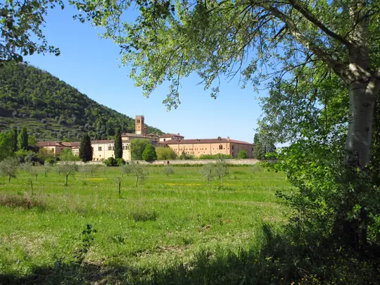 Uno scorcio dell'abbazia