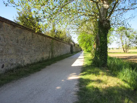 Muro di cinta dell'abbazia