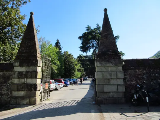 Ingresso dell'abbazia