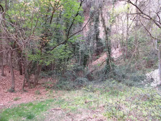 Resti della cava di perlite