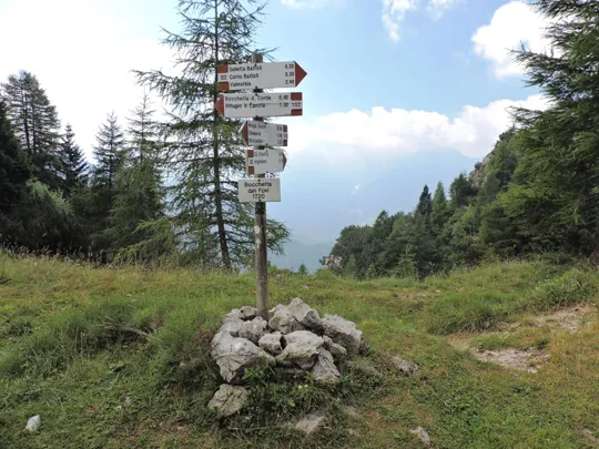 Corno Battisti - bocchetta dei Foxi