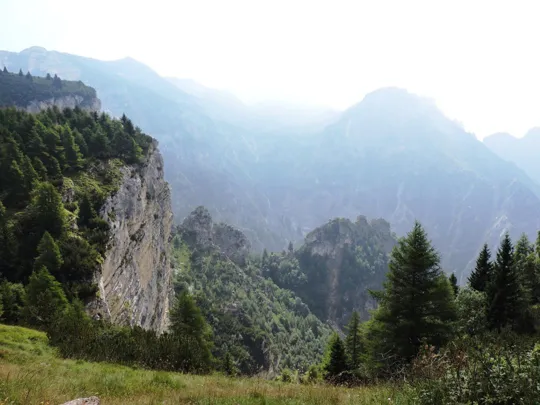 Corno Battisti - panorama