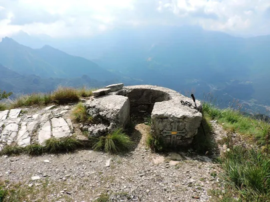 Corno Battisti - postazione