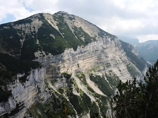 Corno Battisti - vista da Bocchetta delle Corde