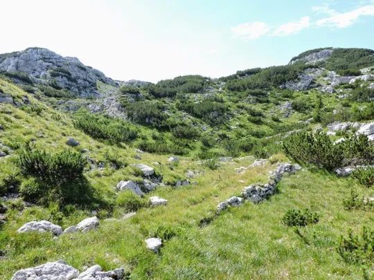 Sentiero per  Corno di Campo Verde