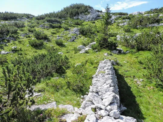 Sentiero per  Corno di Campo Verde