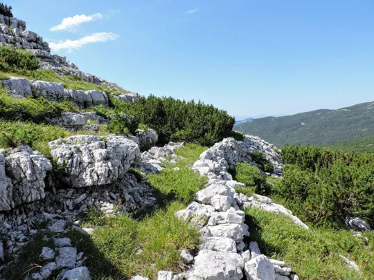 Sentiero per  Corno di Campo Verde