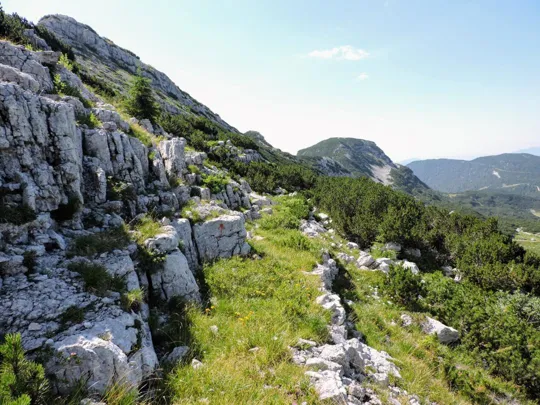 Sentiero per  Corno di Campo Verde