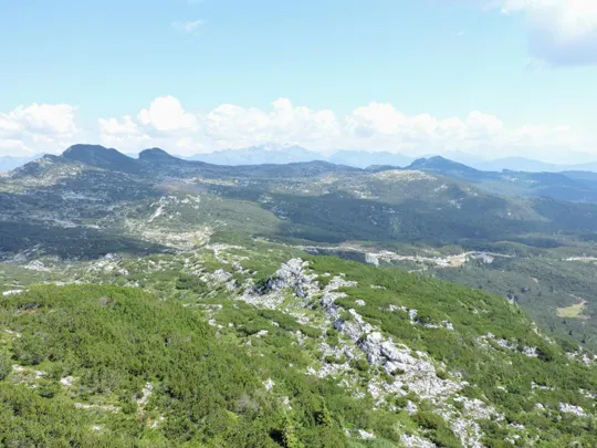 Corno di Campo Verde - Vista verso l'Ortigara