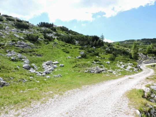 Corno di Campo Verde - Inizio del sentiero