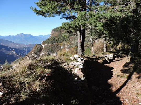 Forra del Lupo - dettagli del sentiero