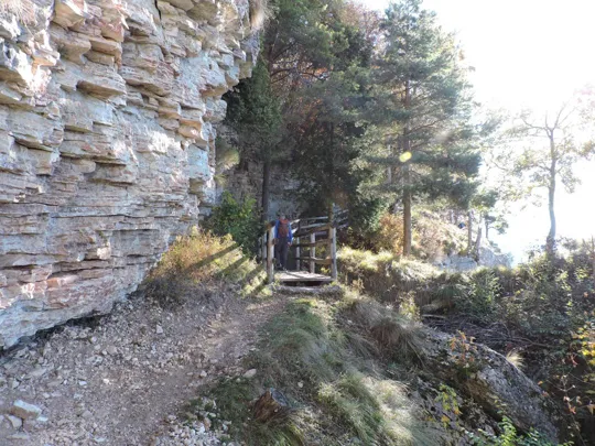 Forra del Lupo - dettagli del sentiero