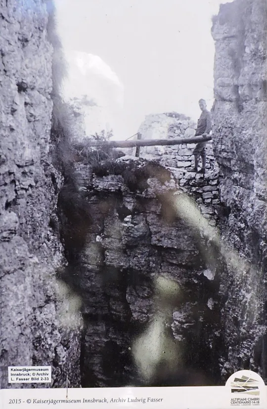 Forra del Lupo - foto storica