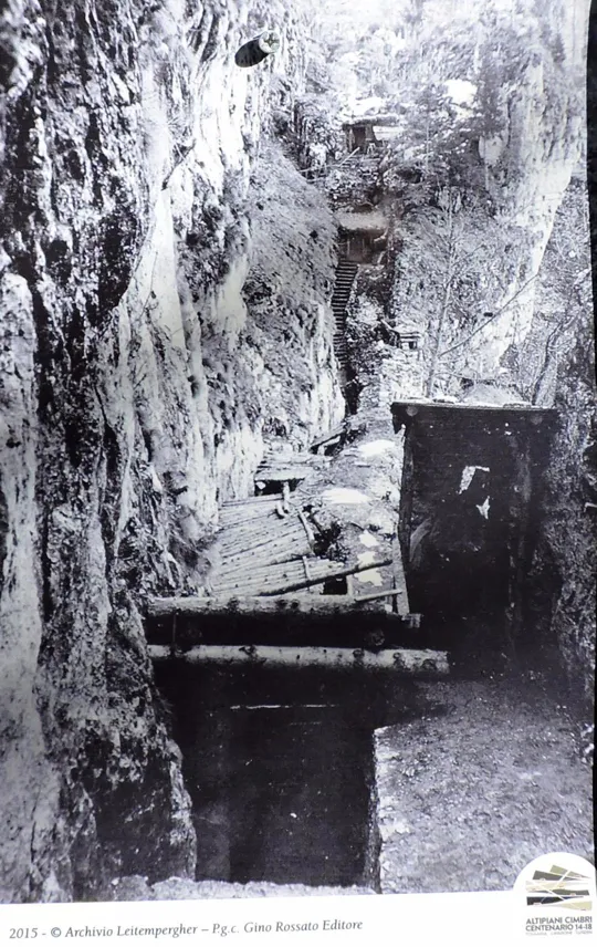 Forra del Lupo - foto storica