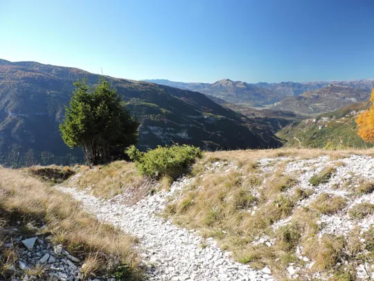 Forra del Lupo - dettagli del sentiero