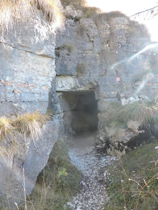 Forra del Lupo - sentiero in galleria (ingresso)