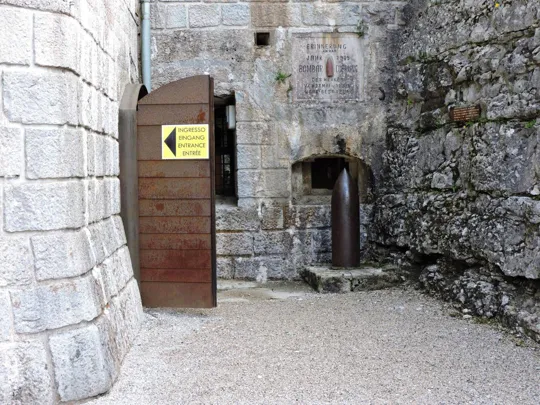 Forte Belvedere-Gschwent - Ingresso al Museo