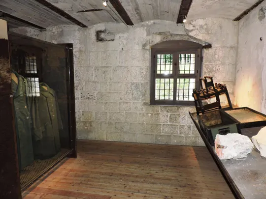 Forte Belvedere-Gschwent - stanza museo