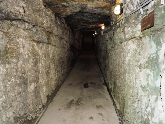 Forte Belvedere-Gschwent - galleria di collegamento ad una postazione remota