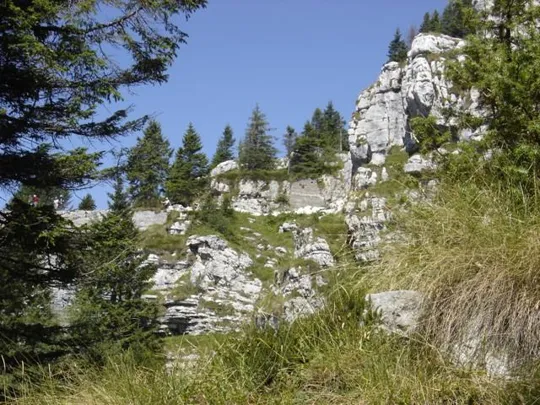 Forte Campolongo - Verso la caserma