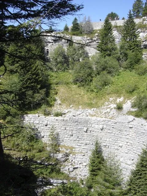 Forte Campolongo - Verso la caserma