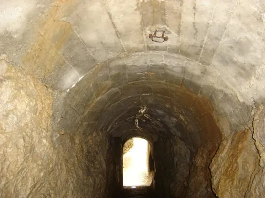 Forte Campolongo - Galleria di collegamento