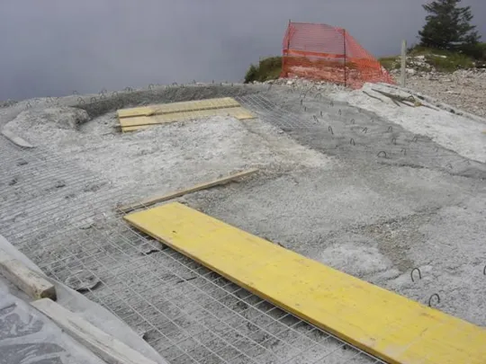 Forte Campolongo - Copertura