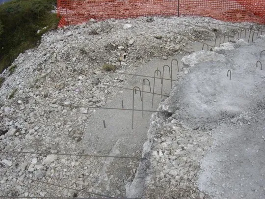 Forte Campolongo - Copertura