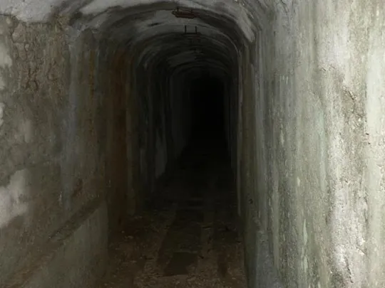 Forte Campolongo - Galleria di collegamento