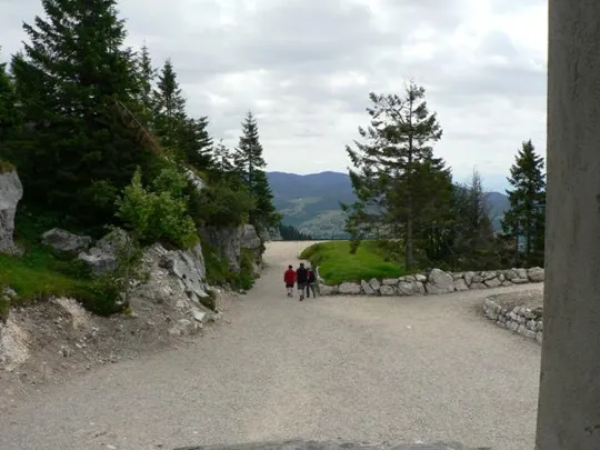 Forte Campolongo - vista verso la piazza d'armi