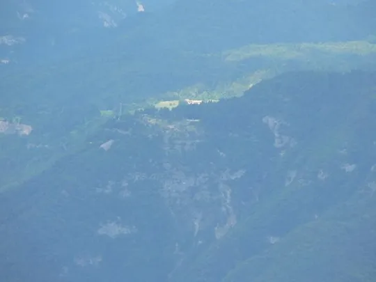 Forte Campolongo - Vista su Forte Belvedere