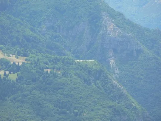 Forte Campolongo - Vista su Forte Corbin