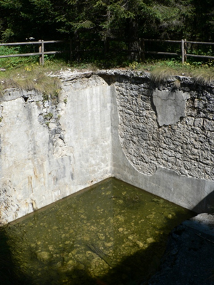 Forte Campolongo - Cisterna