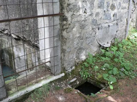 Forte Campolongo - Cisterna della caserma