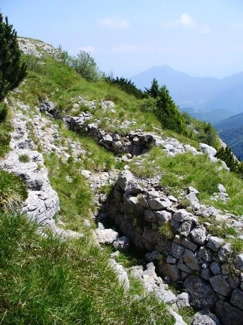 Forte Campomolon - trinceramenti