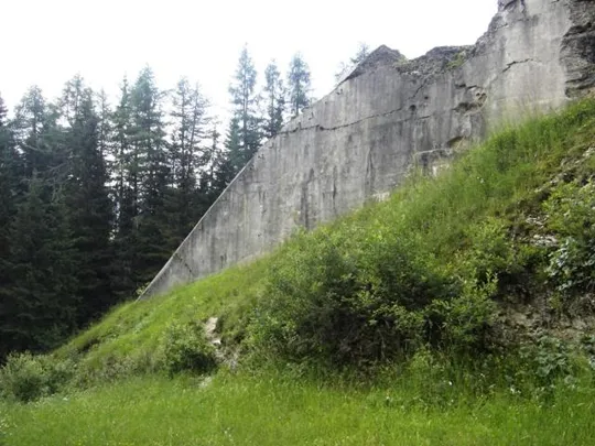 Forte Cherle - Perimetro esterno