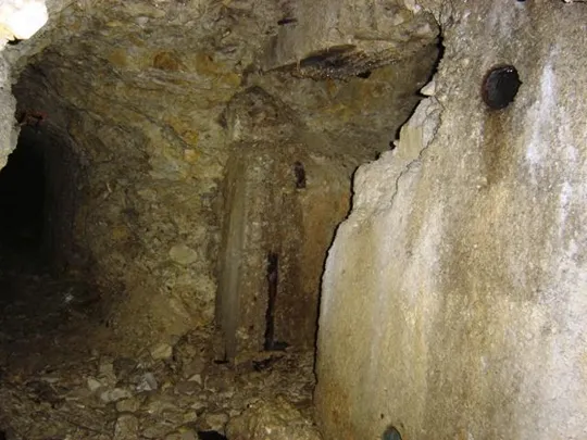 Forte Cherle - Sotterranei