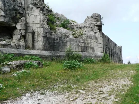 Forte Cherle - Perimetro esterno