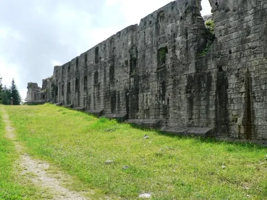 Forte Cherle - Perimetro esterno