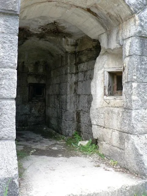 Forte Cherle - L'ingresso