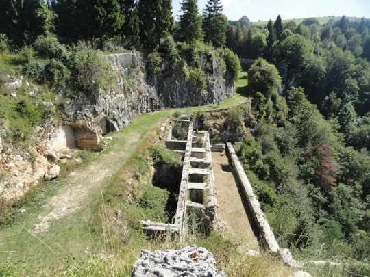 Forte Corbin - Alloggi degli ufficiali e servizi vari