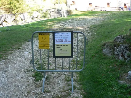 Forte Corbin - Ingresso