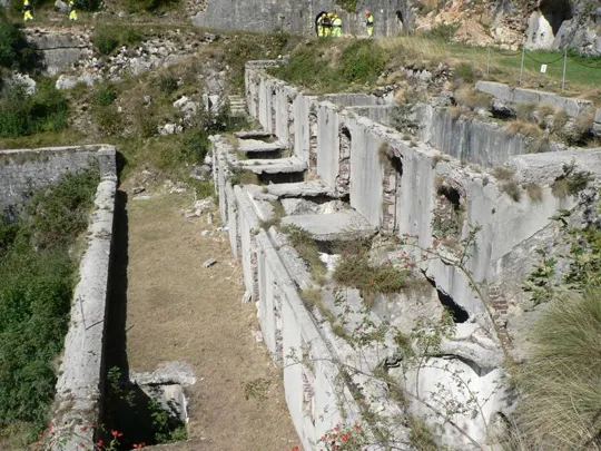 Forte Corbin - Alloggi degli ufficiali e servizi vari