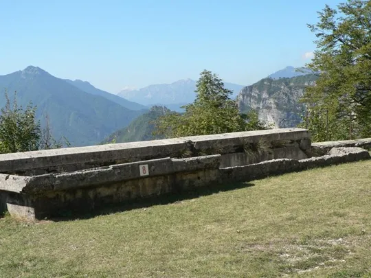 Forte Corbin - Piazzale e abbeveratoio