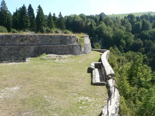 Forte Corbin - Piazzale e abbeveratoio