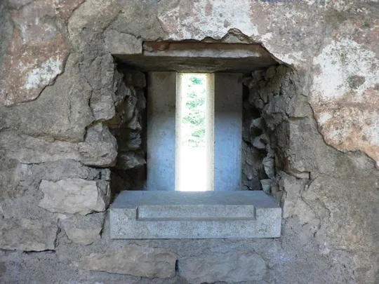 Forte Interrotto - Feritoia fucilieri