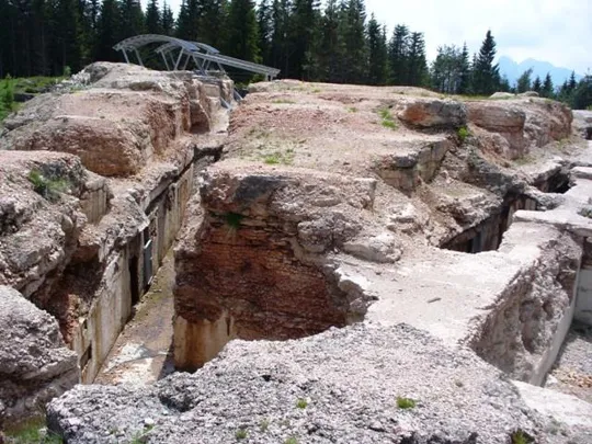 Forte Luserna - terzo piano