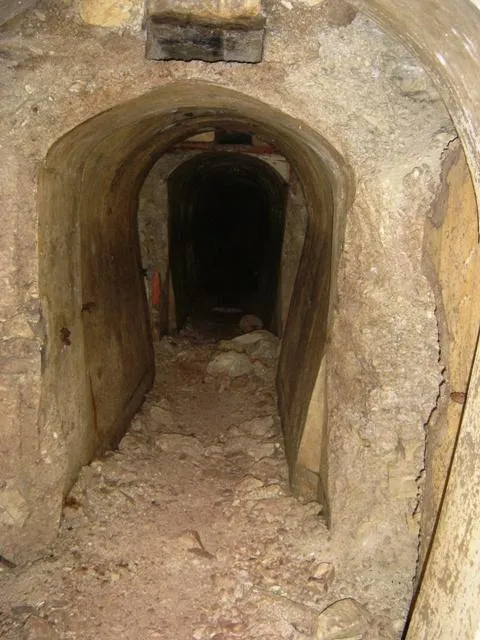 Forte Serrada - Galleria di collegamento