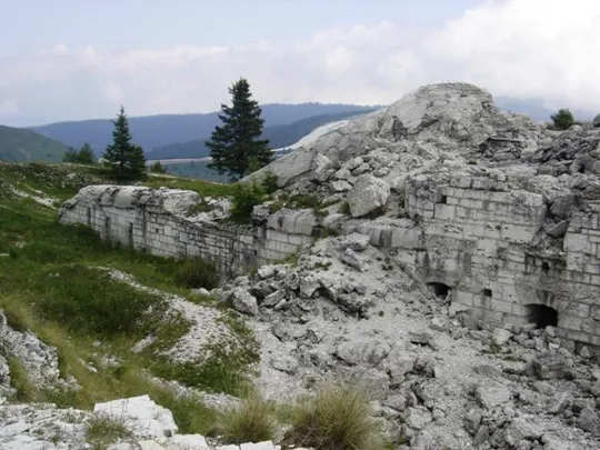 Forte Serrada - Batteria principale