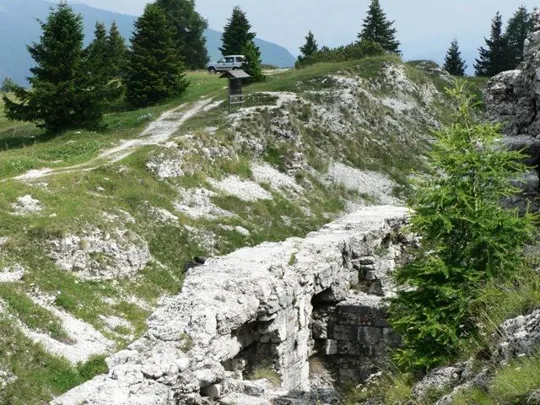 Forte Serrada - Interni